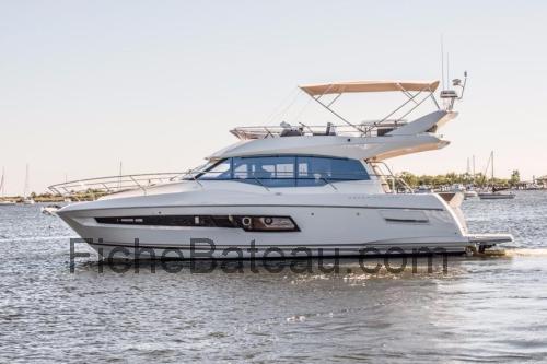Prestige 460 Flybridge fiche technique et avis